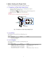 Предварительный просмотр 85 страницы Canon Ixy Digital 90 Service Manual