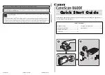 Предварительный просмотр 1 страницы Canon K10294 Quick Start Manual