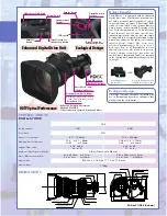 Предварительный просмотр 3 страницы Canon KH21ex5.7 IRSE Brochure & Specs