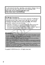 Preview for 4 page of Canon KP-36IP - Powershot A470 & Selphy CP780... User Manual