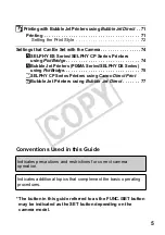 Preview for 7 page of Canon KP-36IP - Powershot A470 & Selphy CP780... User Manual