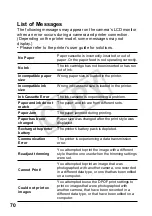 Preview for 72 page of Canon KP-36IP - Powershot A470 & Selphy CP780... User Manual