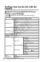 Preview for 76 page of Canon KP-36IP - Powershot A470 & Selphy CP780... User Manual