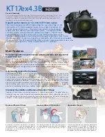 Preview for 2 page of Canon KT17ex4.3B IRSE Brochure & Specs