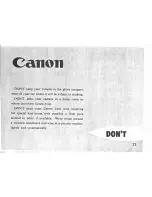 Preview for 32 page of Canon L1 Instructions Manual