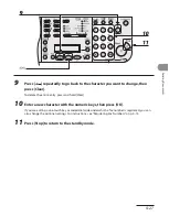 Предварительный просмотр 123 страницы Canon Laser Class 810 Basic Operation Manual