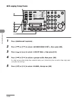 Предварительный просмотр 136 страницы Canon Laser Class 810 Basic Operation Manual