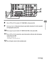 Предварительный просмотр 189 страницы Canon Laser Class 810 Basic Operation Manual