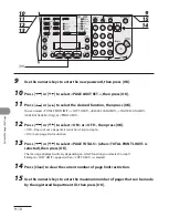 Предварительный просмотр 240 страницы Canon Laser Class 810 Basic Operation Manual