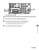 Предварительный просмотр 243 страницы Canon Laser Class 810 Basic Operation Manual