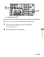 Предварительный просмотр 247 страницы Canon Laser Class 810 Basic Operation Manual