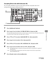 Предварительный просмотр 249 страницы Canon Laser Class 810 Basic Operation Manual