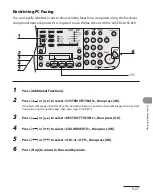 Предварительный просмотр 257 страницы Canon Laser Class 810 Basic Operation Manual