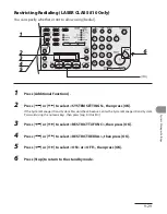 Предварительный просмотр 259 страницы Canon Laser Class 810 Basic Operation Manual