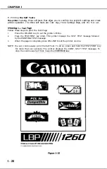 Предварительный просмотр 32 страницы Canon LBP-1260 Service Manual