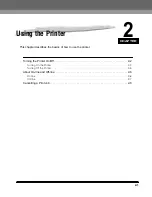 Предварительный просмотр 31 страницы Canon LBP-2000 User Manual