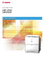 Canon LBP-2510 User Manual предпросмотр