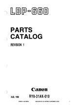 Предварительный просмотр 199 страницы Canon LBP 660 - B/W Laser Printer Service Manual