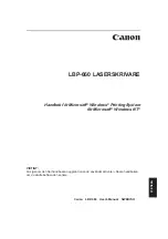 Предварительный просмотр 485 страницы Canon LBP 660 - B/W Laser Printer Service Manual