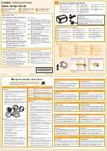 Preview for 1 page of Canon LBP6020 Quick Setup Manual