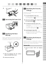 Предварительный просмотр 3 страницы Canon LBP631Cw Setup Manual