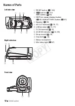 Preview for 12 page of Canon LEGRIA FS405 Instruction Manual