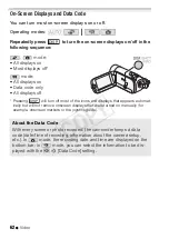 Предварительный просмотр 62 страницы Canon LEGRIA FS405 Instruction Manual