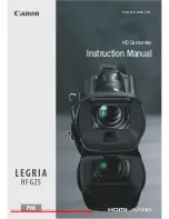 Canon Legria HF G25 Instruction Manual preview