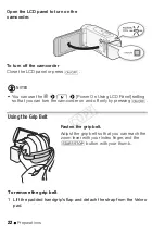 Предварительный просмотр 22 страницы Canon LEGRIA HF R46 Instruction Manual