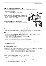 Preview for 35 page of Canon Legria HFG30 Instruction Manual