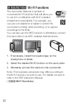 Preview for 22 page of Canon LEGRIA HFR86 Quick Manual