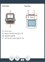 Предварительный просмотр 23 страницы Canon Legria mini Instruction Manual