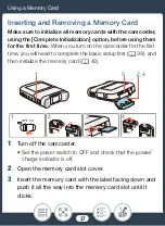 Предварительный просмотр 37 страницы Canon Legria mini Instruction Manual