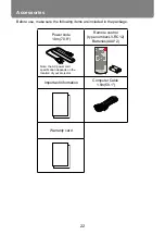 Preview for 22 page of Canon LH-WU350UST User Manual