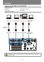 Preview for 30 page of Canon LH-WU350UST User Manual