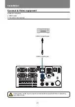 Предварительный просмотр 31 страницы Canon LH-WU350UST User Manual