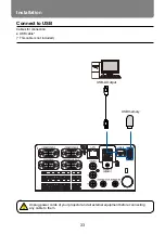 Preview for 33 page of Canon LH-WU350UST User Manual