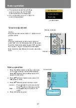 Предварительный просмотр 41 страницы Canon LH-WU350UST User Manual