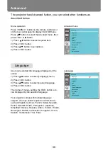 Preview for 58 page of Canon LH-WU350UST User Manual