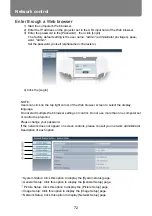 Предварительный просмотр 72 страницы Canon LH-WU350UST User Manual