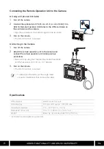 Предварительный просмотр 22 страницы Canon LM-V1 User Manual