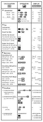 Preview for 2 page of Canon LS-121TS User Manual