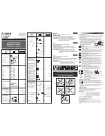 Preview for 1 page of Canon LS-154TG Instructions