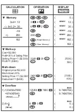 Preview for 4 page of Canon LS-270H User Manual