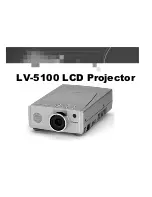 Предварительный просмотр 1 страницы Canon LV-5100 Features