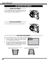 Предварительный просмотр 20 страницы Canon LV-5100 Owner'S Manual