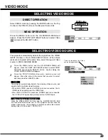 Предварительный просмотр 29 страницы Canon LV-5100 Owner'S Manual