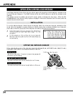 Предварительный просмотр 34 страницы Canon LV-5110 Owner'S Manual