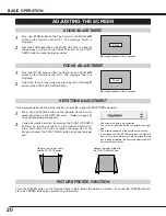 Preview for 20 page of Canon LV-5200 Owner'S Manual