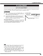 Предварительный просмотр 25 страницы Canon LV-5200 Owner'S Manual